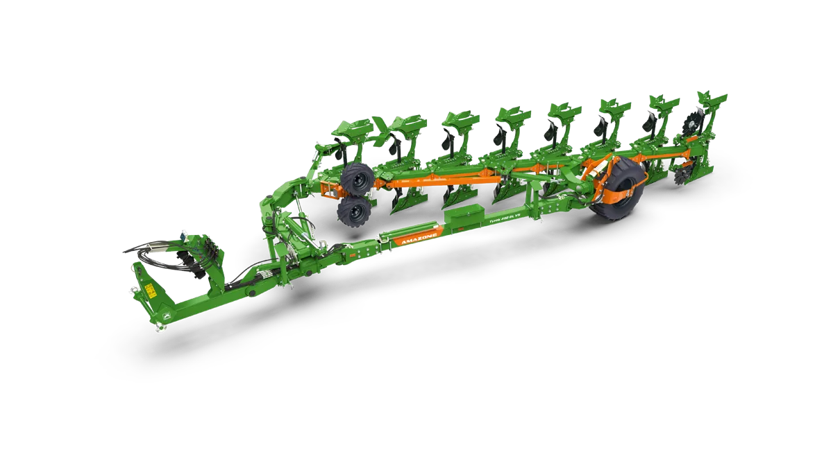 Amazone Tyrok semi-mounted reversible ploughs
