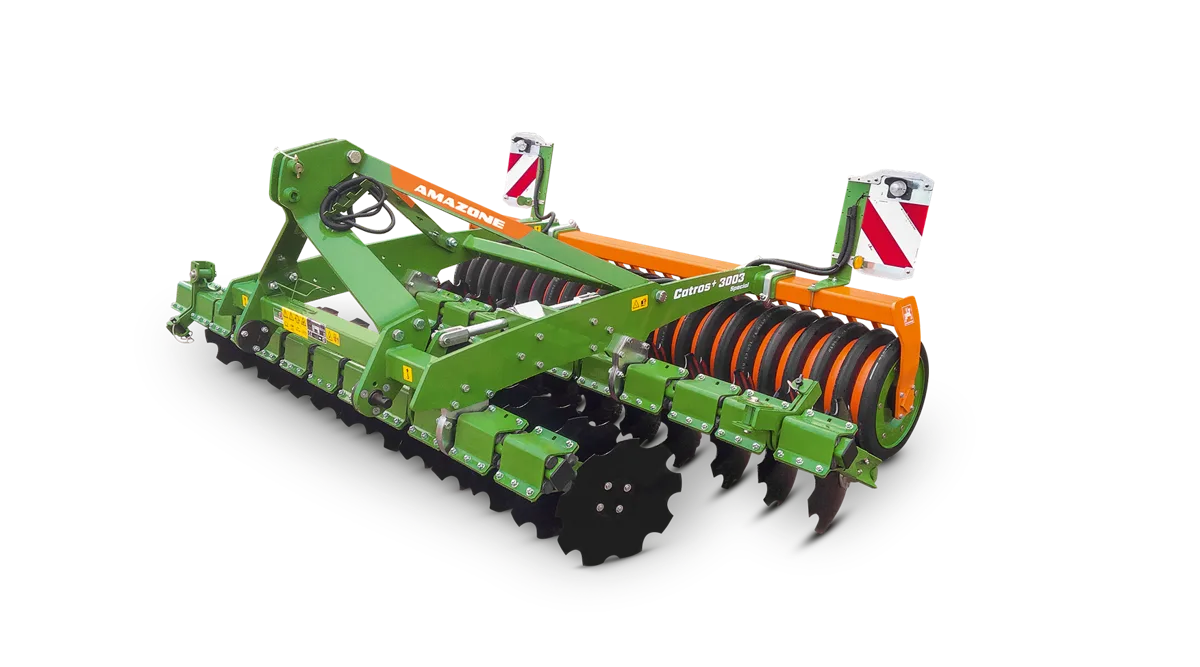 Amazone Catros + compact disc harrow