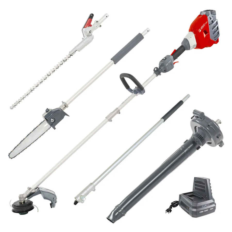 Efco DSi 530 D - Kit con 5 applicazioni, batteria Bi 540 e caricabatteria CRG 520