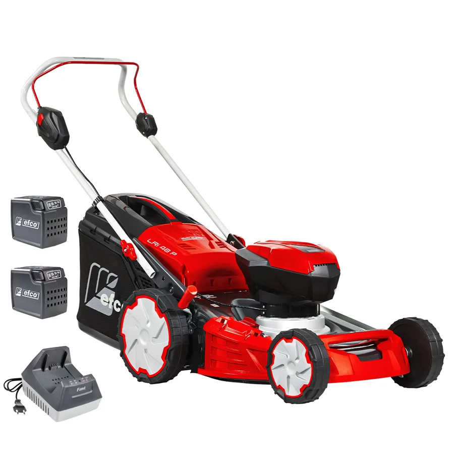 Efco LRi 48 P con 2 batterie Bi 5,0 EF e caricabatterie FAST CRG