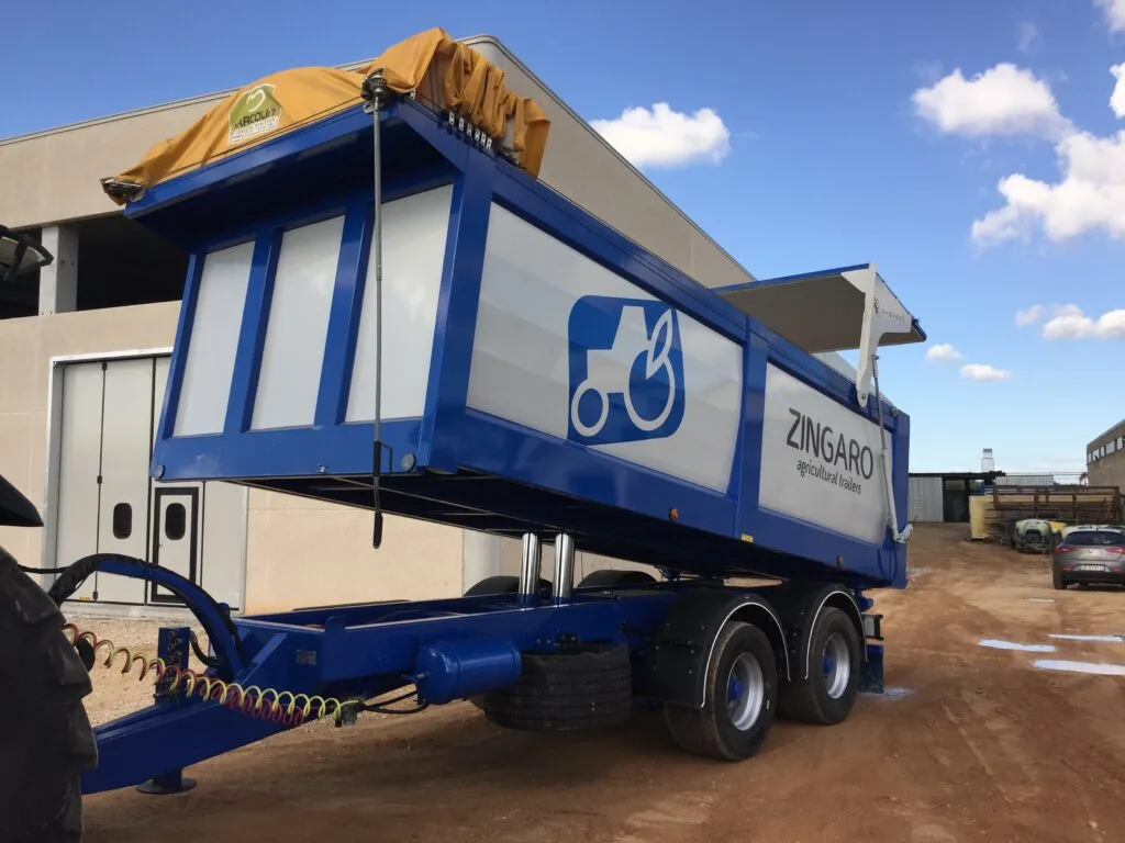 Zingaro Rimorchio tandem dumper 120/140 q.li/Mother Regulation