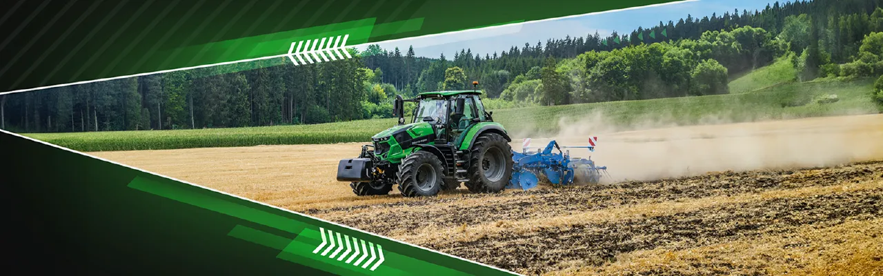 DEUTZ-FAHR 6160 Powershift — fotografia della campagna ufficiale