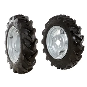Bertolini Coppia ruote gommate 4.00-10" - Disco registrabile