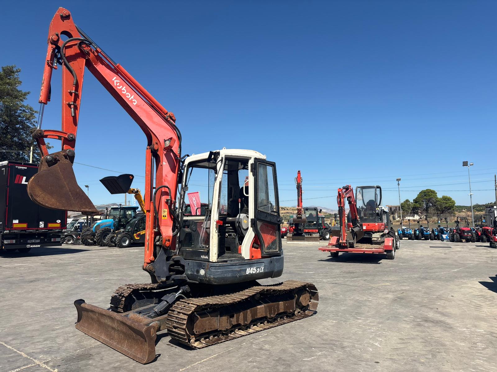 KUBOTA U45-3 ALPHA USATO – ESCAVATORE CINGOLATO ANNO 2003