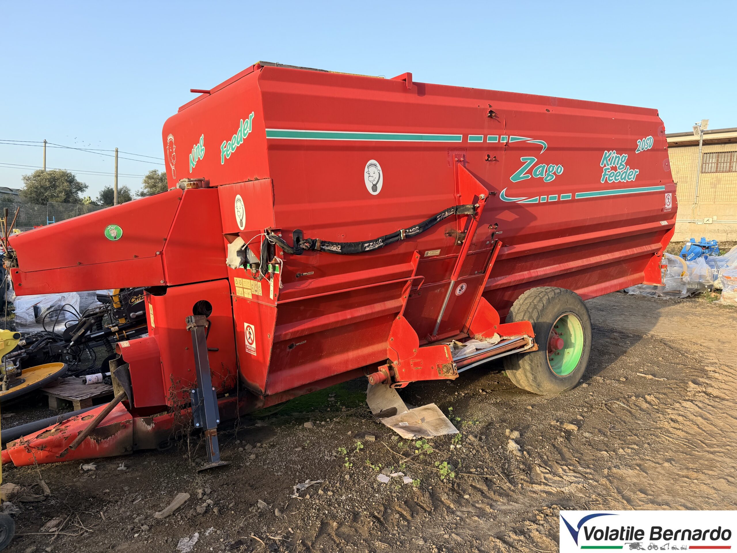 CARRO MISCELATORE ZAGO KING 20SD