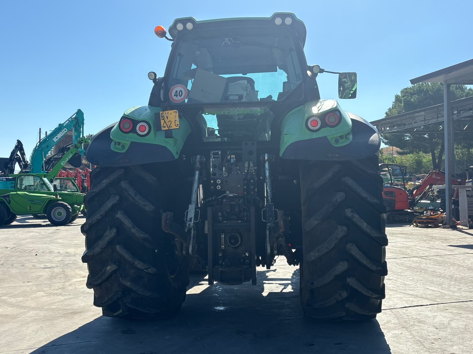 DEUTZ-FAHR 7250 TTV USATO – TRATTORE AGRICOLO ANNO 2020