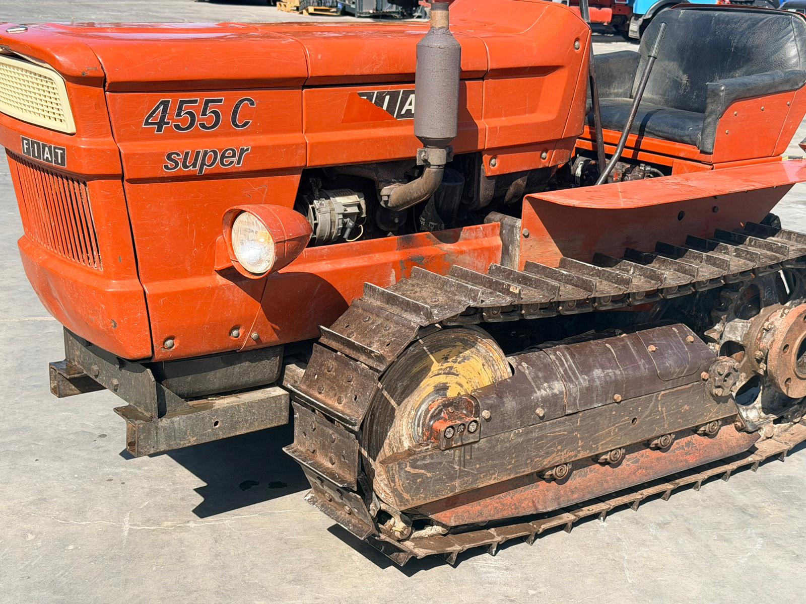FIAT 455C SUPER USATO – TRATTORE CINGOLATO ANNO 1983