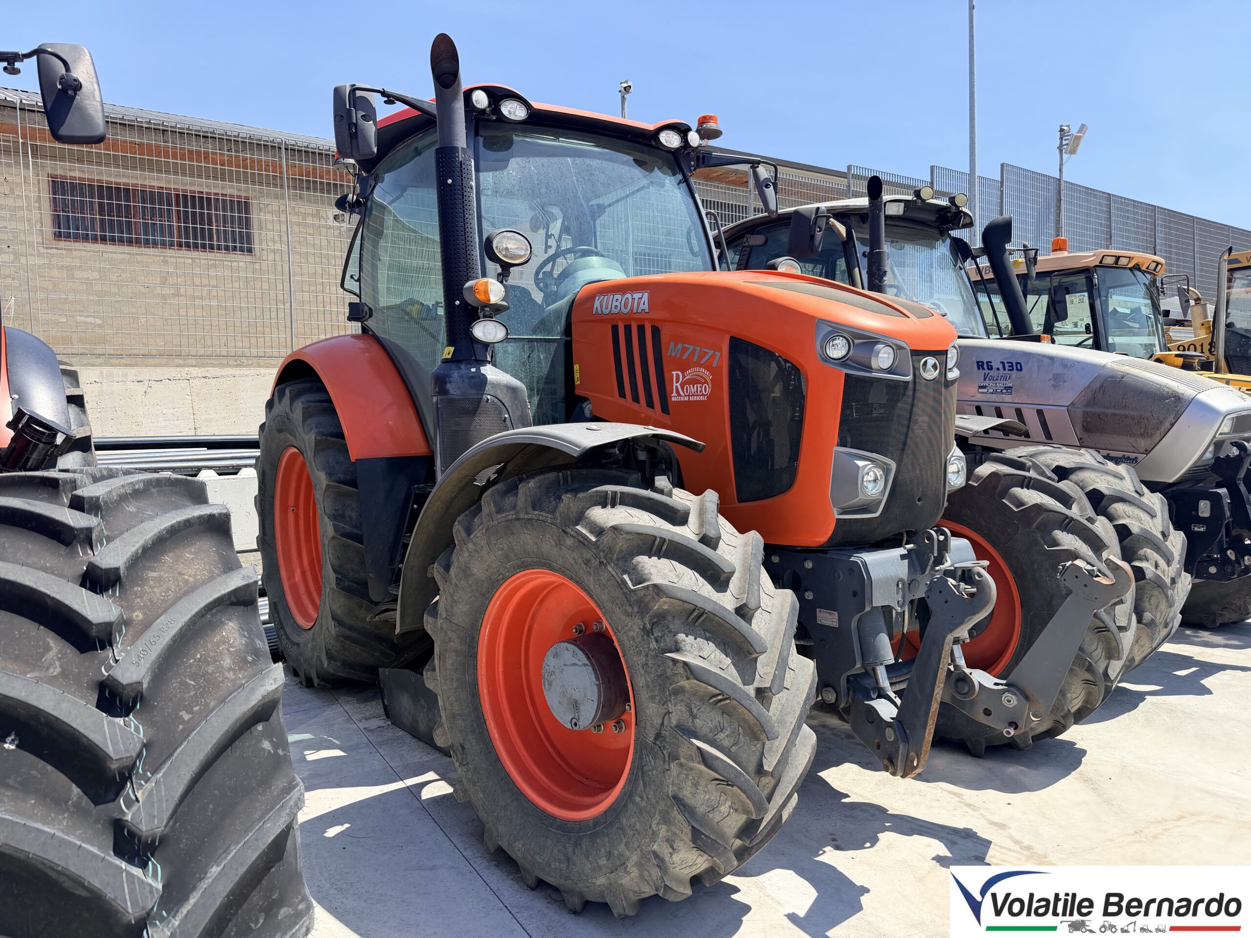 Kubota M7171 trattore Usato