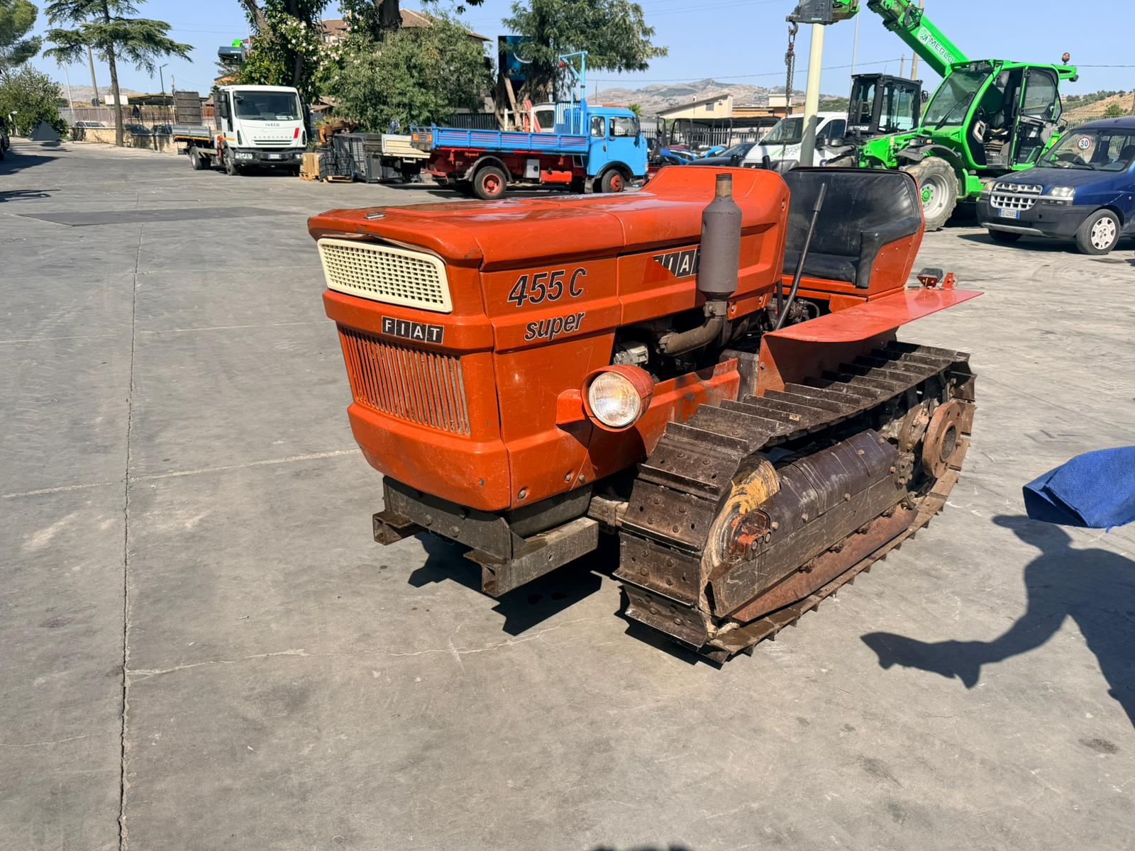 FIAT 455C SUPER USATO – TRATTORE CINGOLATO ANNO 1983