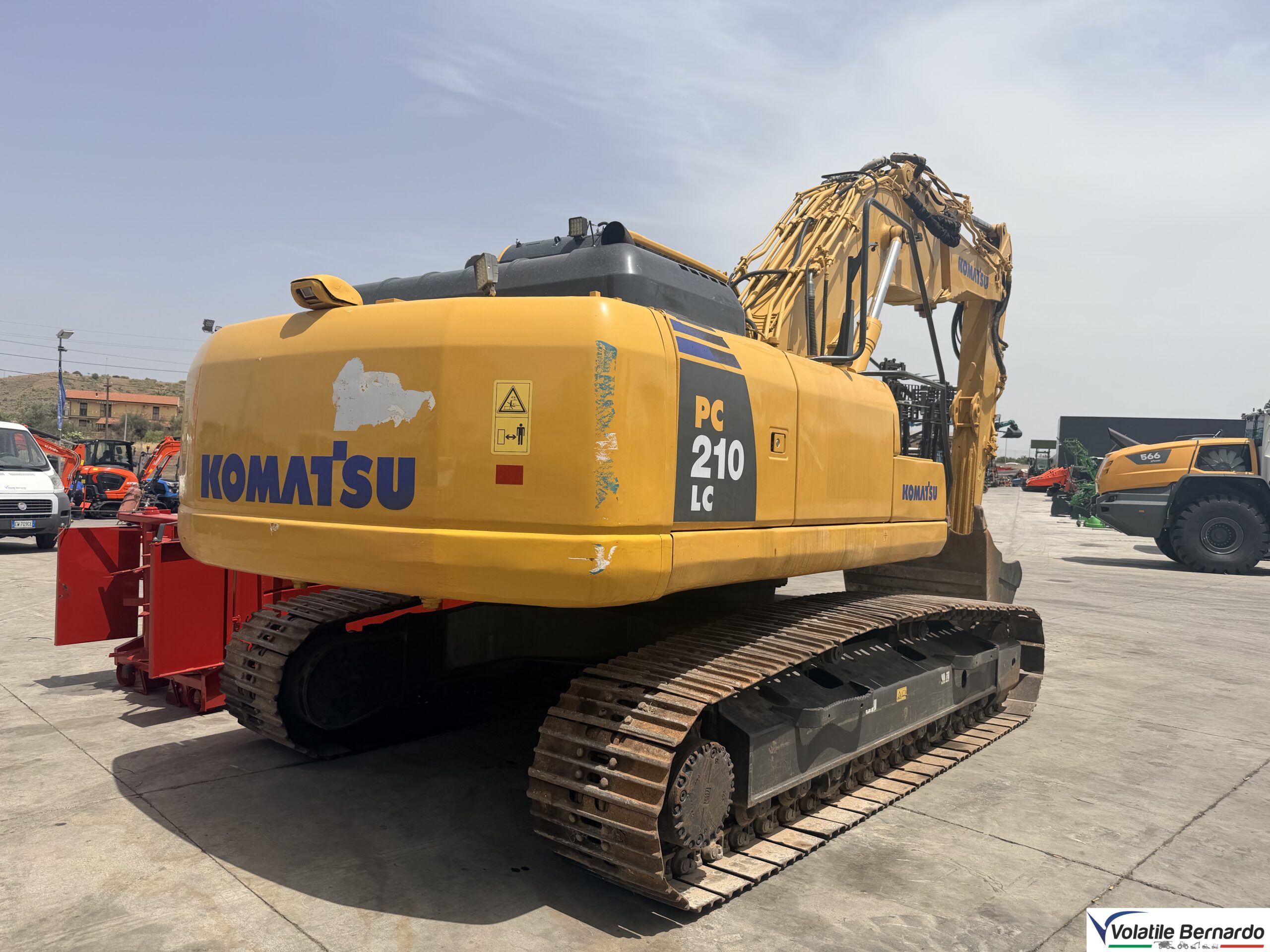 Komatsu PC210LC-8 usato in vendita – Escavatore cingolato 21 tonnellate