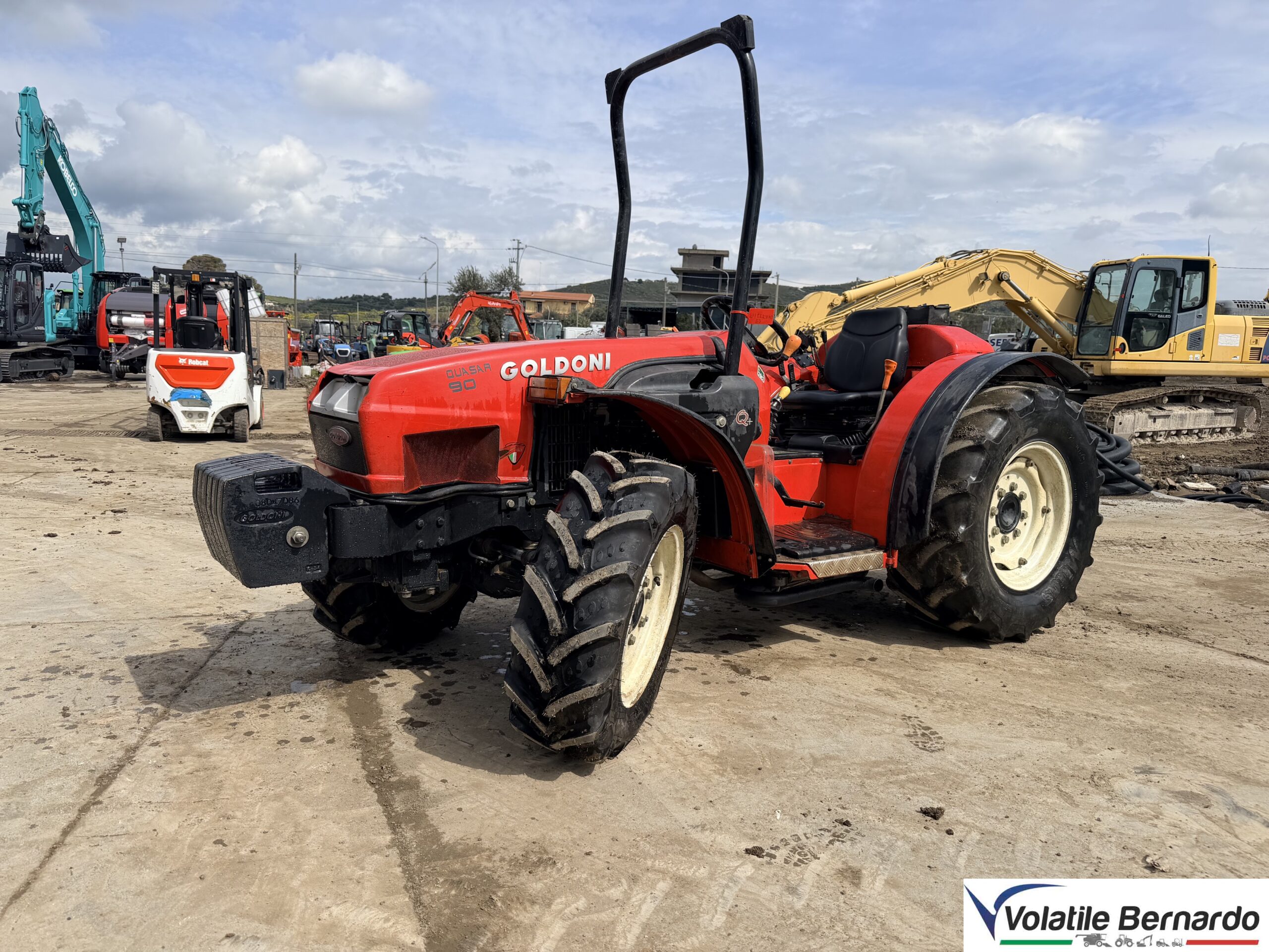 Goldoni Quasar 90 usato 2016 – trattore agricolo 90 CV per vigneto frutteto