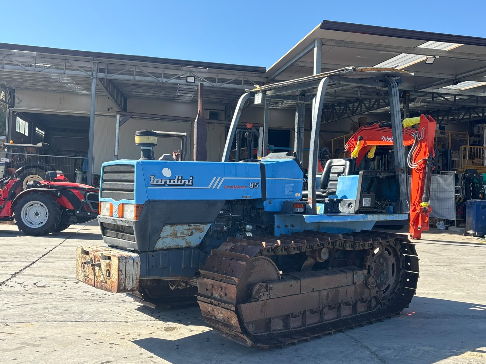 LANDINI TREKKER C85 USATO – TRATTORE CINGOLATO ANNO 1994