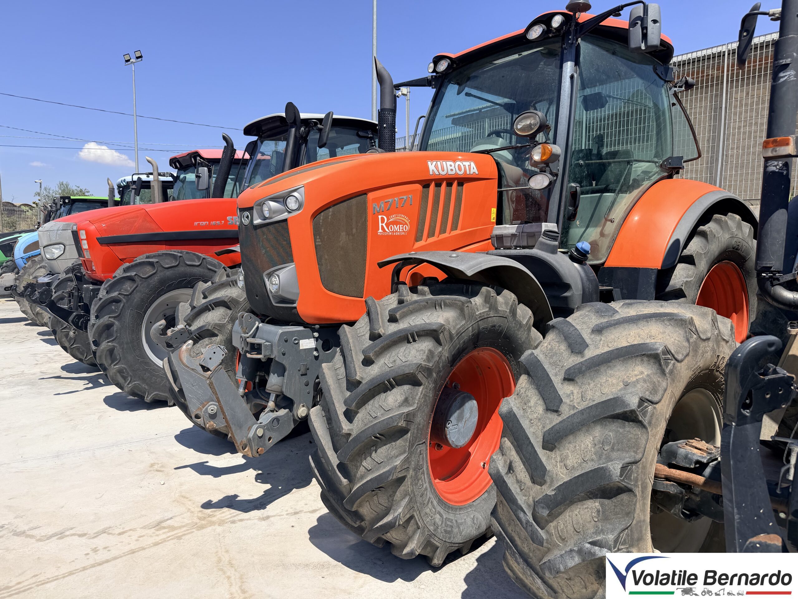 Kubota M7171 trattore Usato