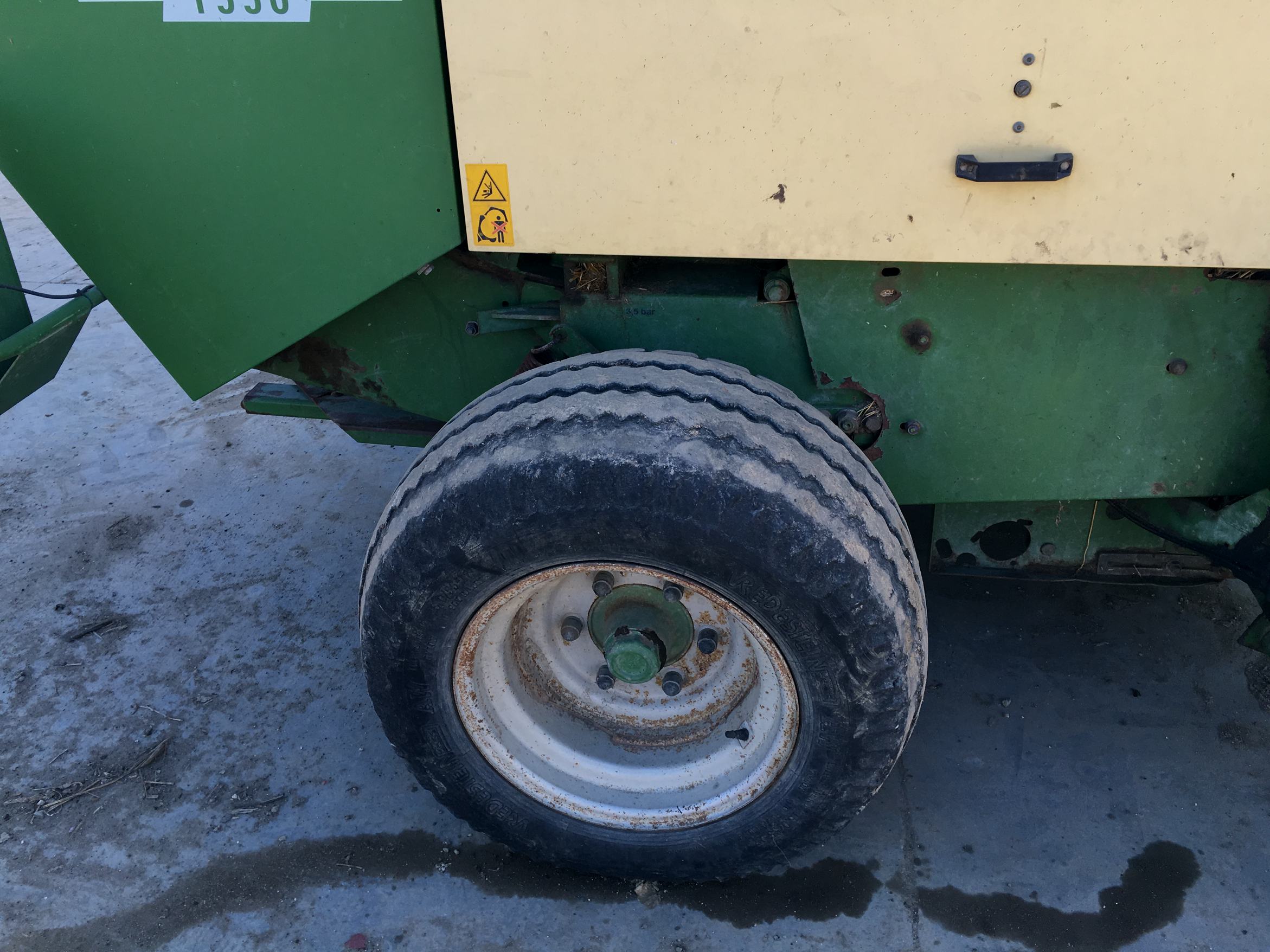 KRONE ROUND PACK 1550 MULTICUT Rotopressa Usata