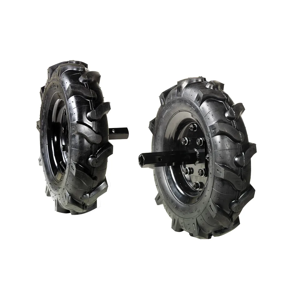 Bertolini Coppia ruote gommate 3.50-8"